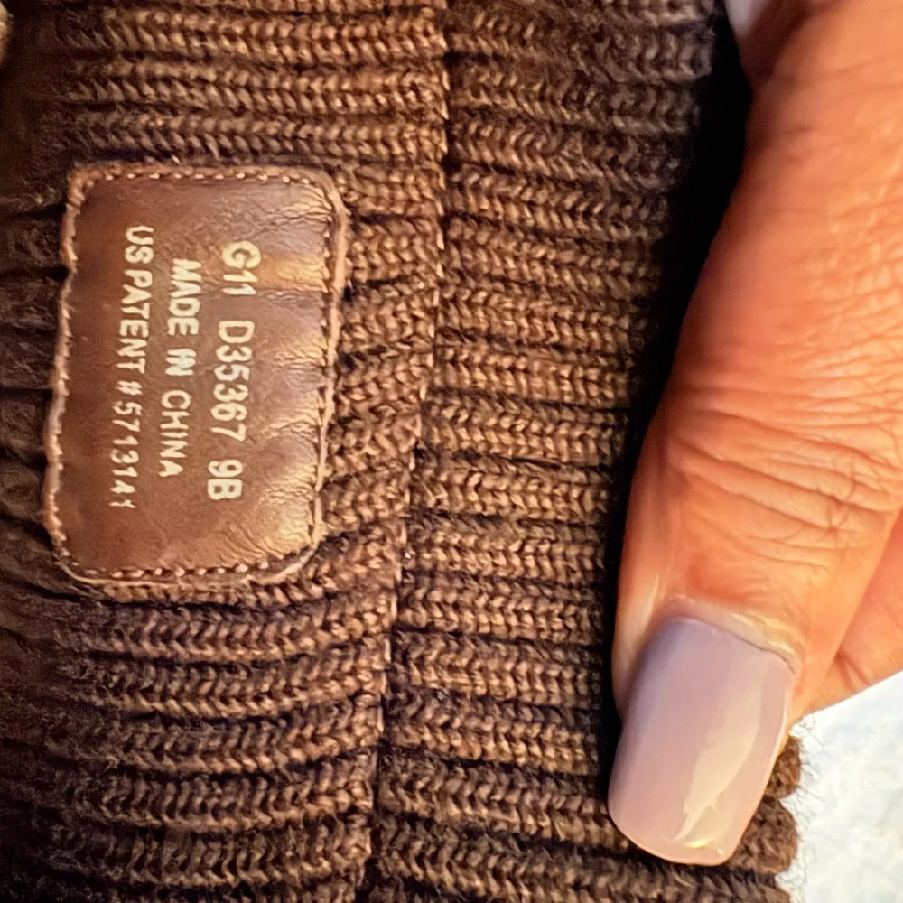 🌰Cole Haan Brown Leather Lace Up Boots size 9B - Picture 7 of 10